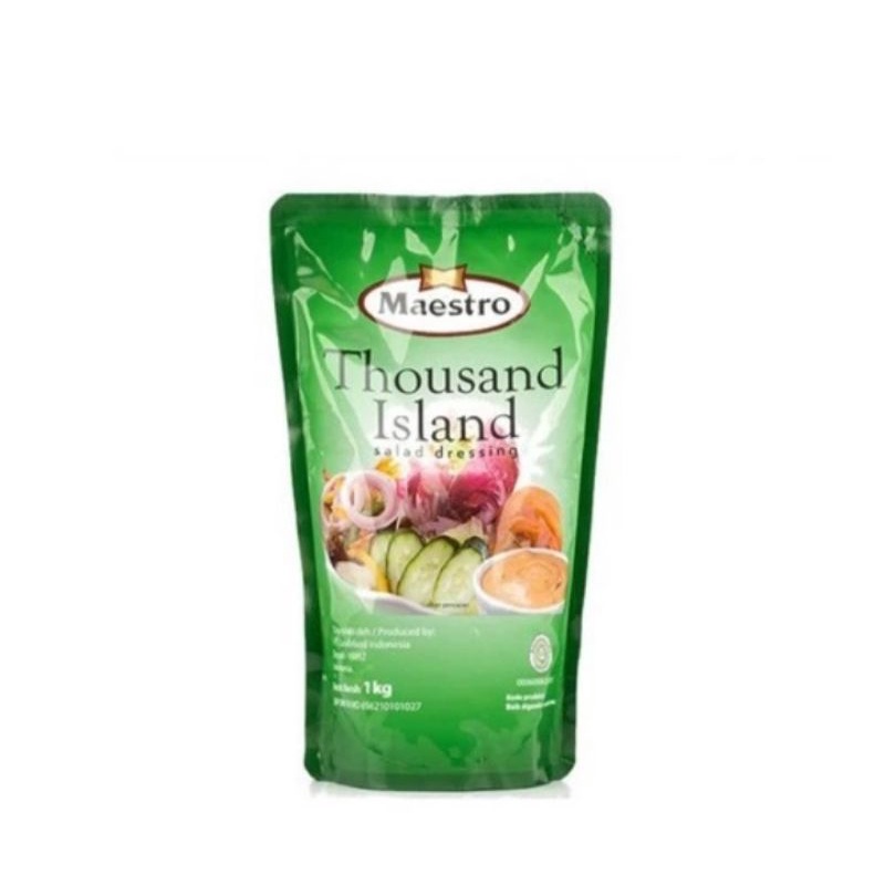 

Maestroa Thousand Island Salad Dressing 1 Kg