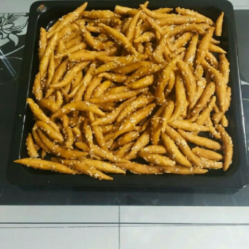 

Telur Gabus Wijen - Stik Telur Gabus Wijen Gula Aren 500 gr