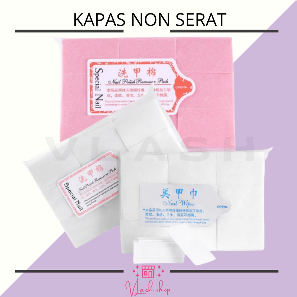 KAPAS NON SERAT - KAPAS REMOVER NAIL GEL