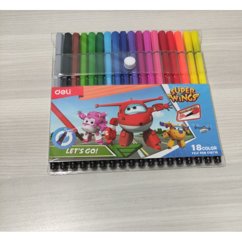

Felt pen deli 18color c10710