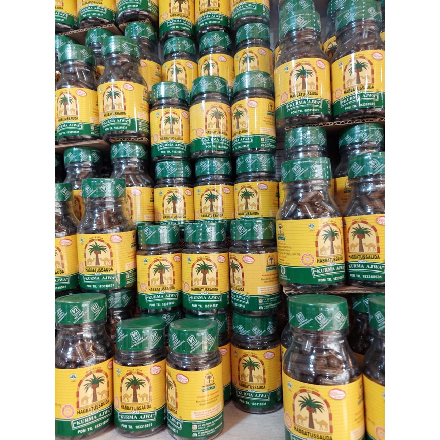 

habbatussauda kapsul cap kurma ajwa isi 210kapsul