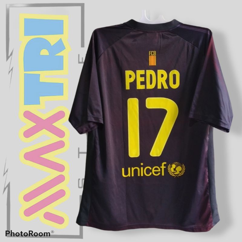 JERSEY BOLA BARCELONA FC AWAY 2011/2012 JERSEY BEKAS JERSEY RETRO