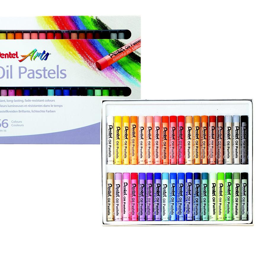 

Dapatkan Segera Pentel Krayon / Oil Pastels Regular Stick PHN 36 45G``