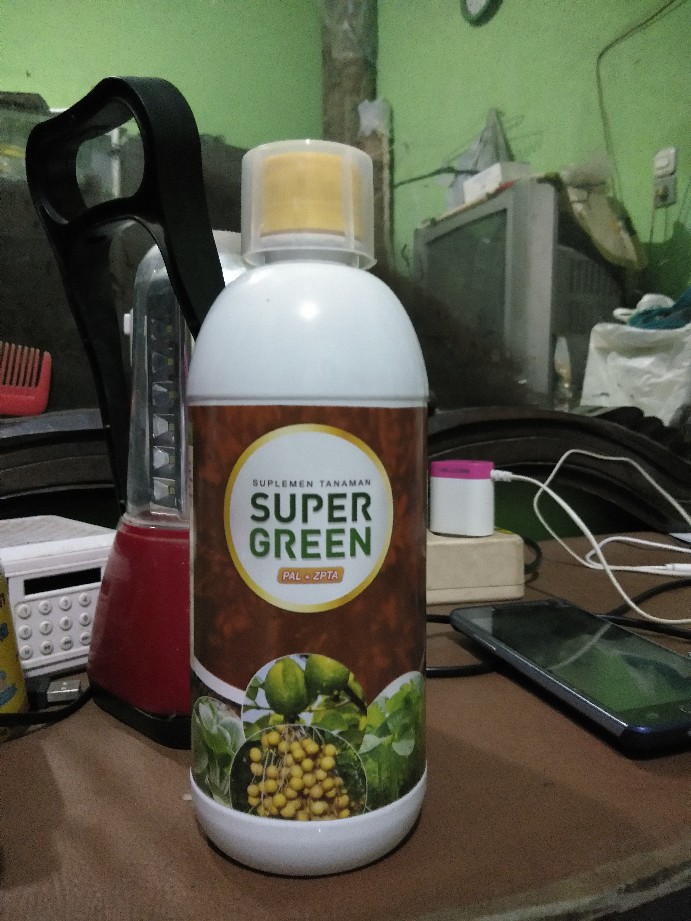 Pupuk Organik Cair Super Green (zpta + Pal) 500ml Bisa Cod