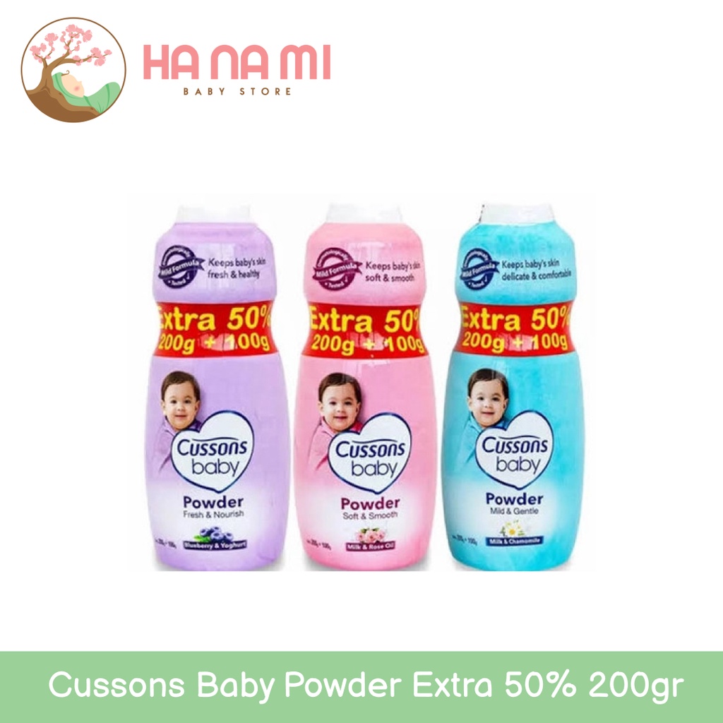 Cussons Baby Powder 200gr - Bedak Bayi