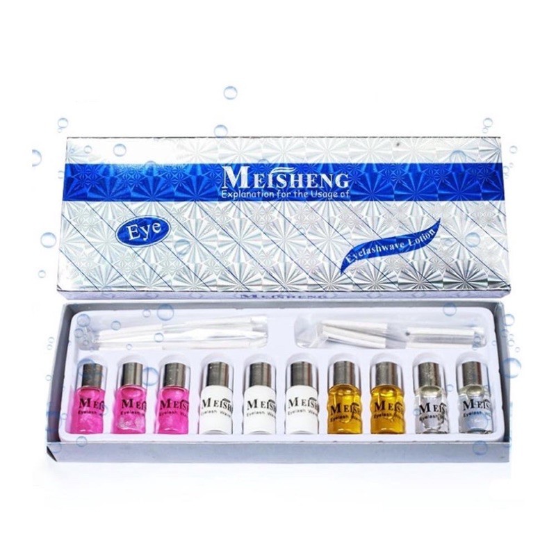 meisheng keriting bulu mata / lashlift / lashperming