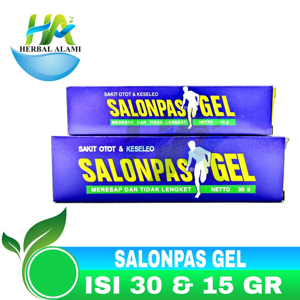 Salonpas Gel - Obat Pereda Nyeri Otot Keseleo