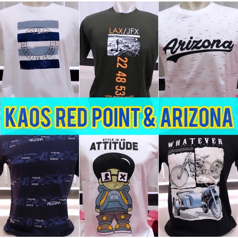 Kaos Branded Red Point Original