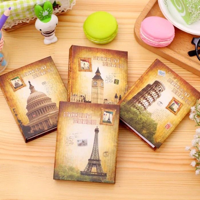 

Dijual Stick Note Buku Bangunan Eropa Diskon