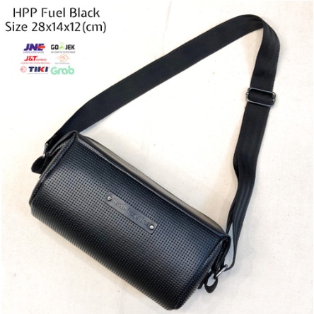 Hush Puppies Fuel Leather Slingbag tas selempang kulit pria hss