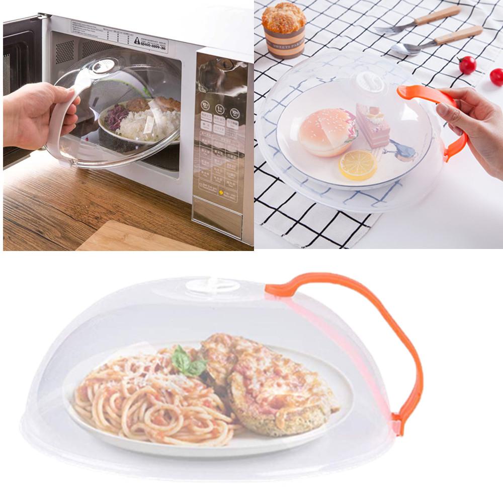 Suyo Microwave Food Cover Steam Vent Masak Tutup Dapur Plastik Tahan Panas