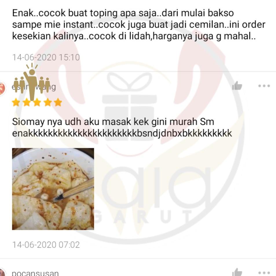 

Discount Today GURILEM MINI 500gr Siomay Kering Toping Baso Aci Cuanki Seblak BISA GROSIR by GAIA