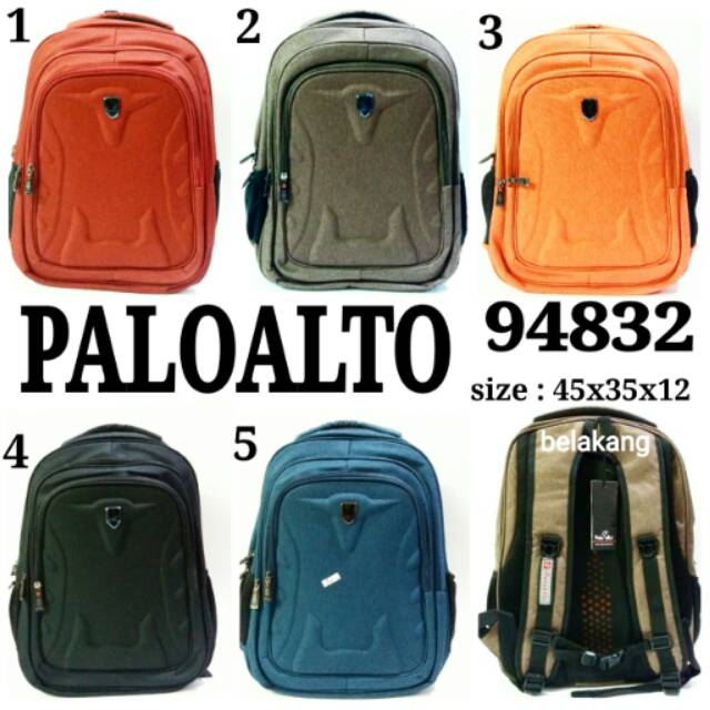 Tas ransel unisex sekolah murah paloalto backpack termurah dan terlaris bag school