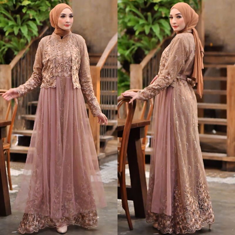 Gamis Frozen Free Masker Original Butik