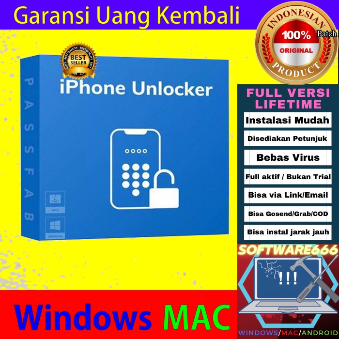 Software Unlock iPhone: PassFab iPhone Unlocker 3 [WIN]