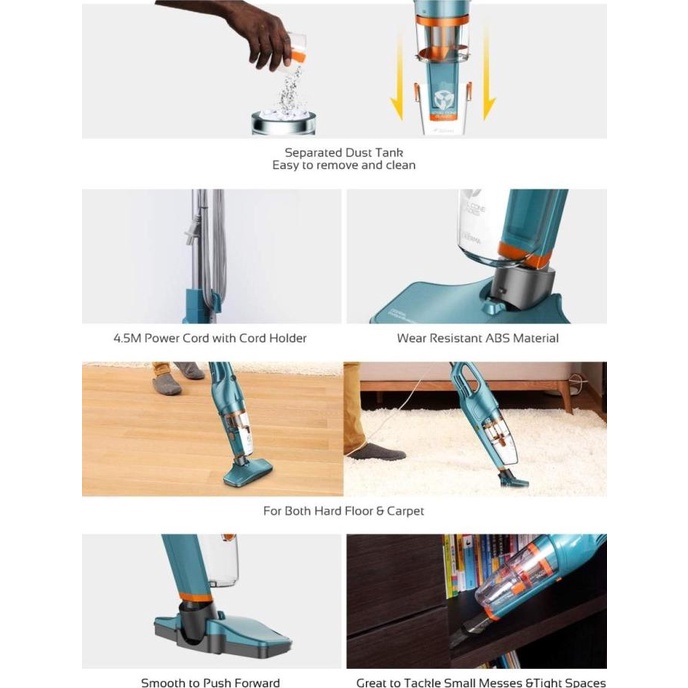 Deerma DX900/DX920 Vacuum Cleaner Handheld 2in1 DX 900 DX 920