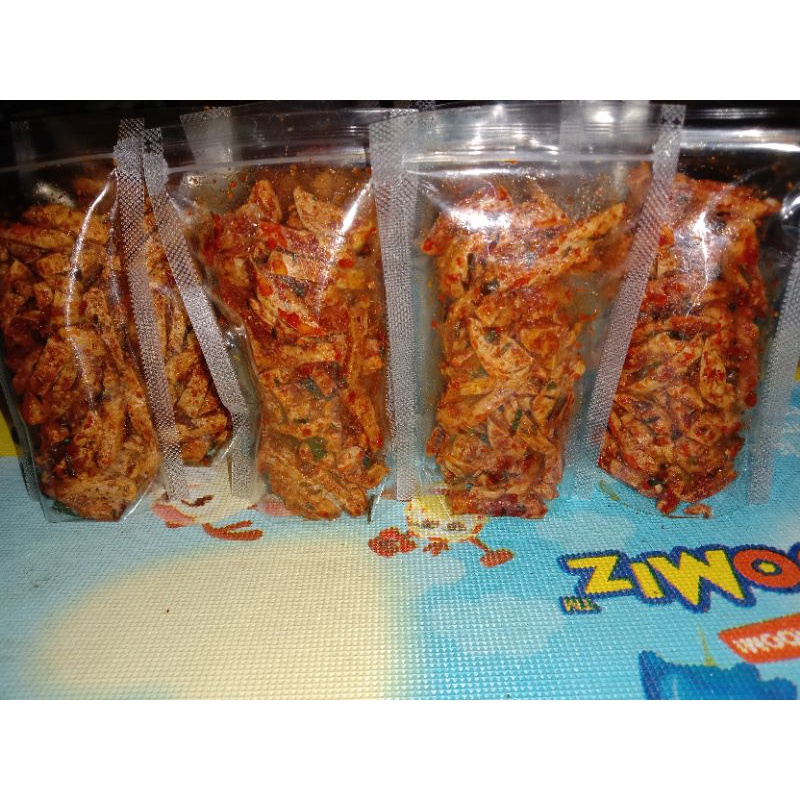 Basreng stick terlaris bumbu bujot daun jeruk 60 - 70-100gram LaelShop-2