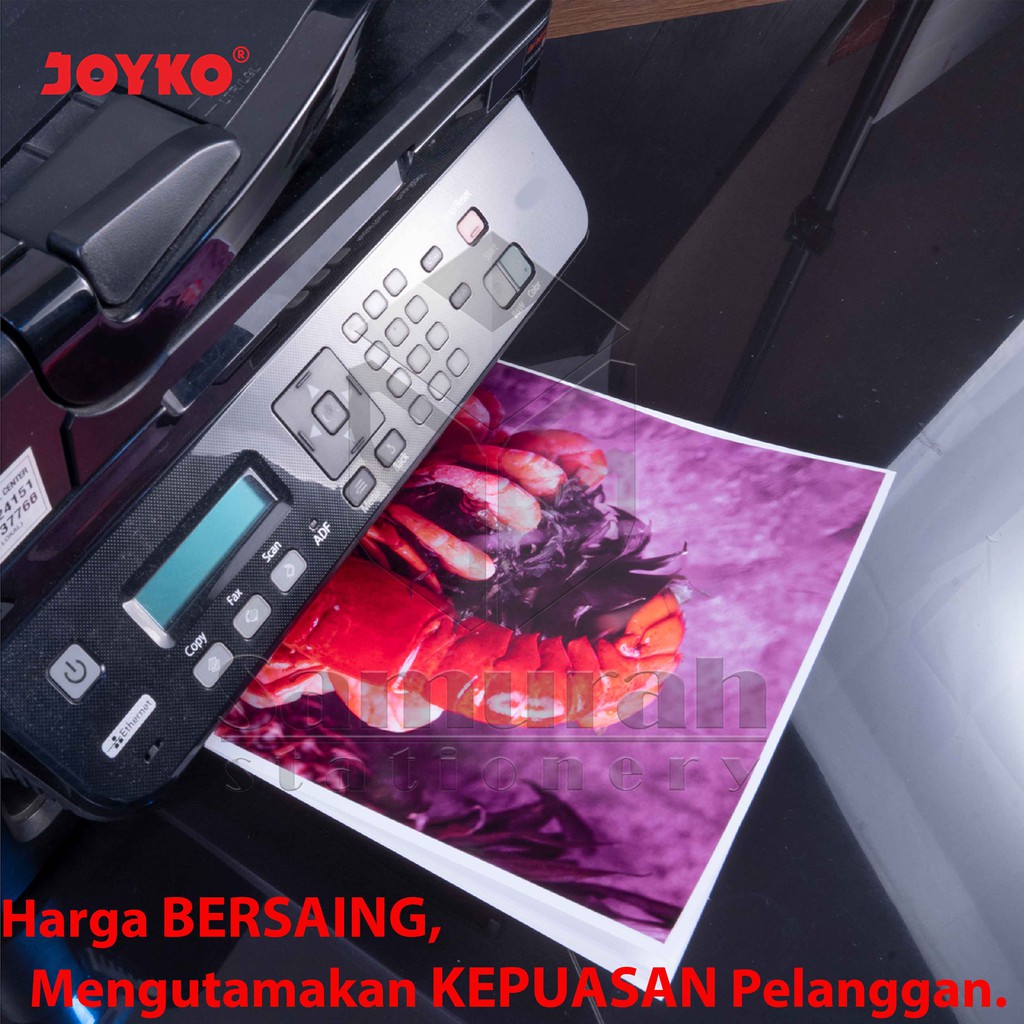 Glossy Paper GSP A4 180 gsm Joyko / Kertas Cetak Foto Mengkilap 180 gram Pak isi 20 Lembar