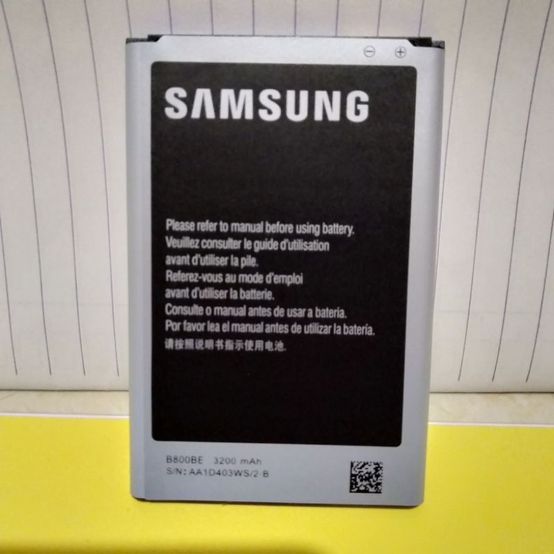 BATERAI HENDPHONE SAMSUNG GALAXY NOTE3 battery batre NOTE 3 B800BE ORIGINAL ORI