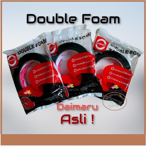 

Double Foam Tape Daimaru 24mm kuat