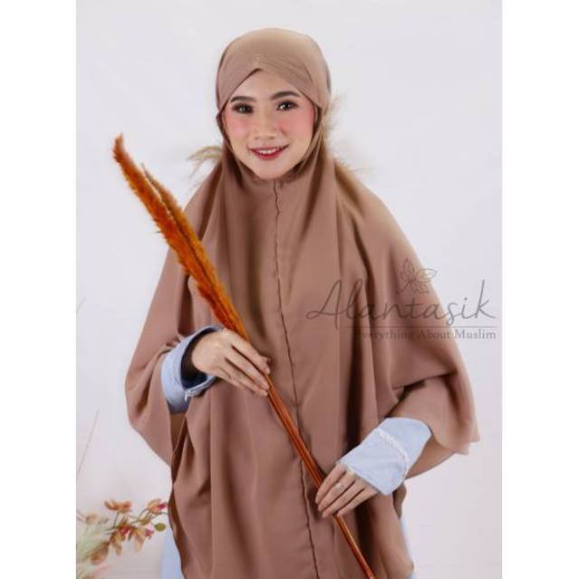 Alantasik - Jilbab Rumana  XL / Jilbab Soft Pet Syari Jumbo/ Jilbab Tali XL GR.9