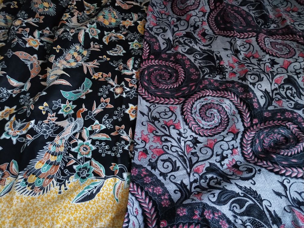 Gamis Batik Modern Terbaru Tren 2021 All Size Ld 104cm Original Produk Pekalongan Produksi Sendiri