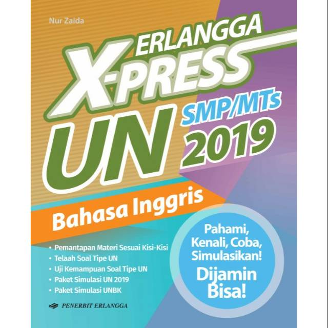 ERLANGGA X-PRESS UN SMP 2019 BAHASA INGGRIS-0