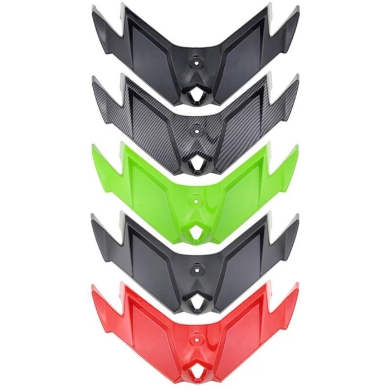 Winglet Ninja 250 Fi Model Ninja 300 Plastik ABS Premium