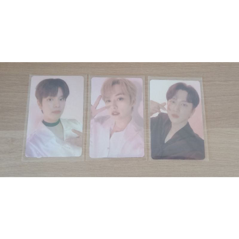 (Ready Stock) Nacific x Stray Kids Photocard Lee Know, Seungmin, Changbin r3