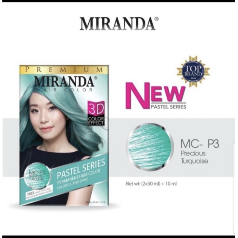 MIRANDA Hair Color Pastel Series 3D 30 ml