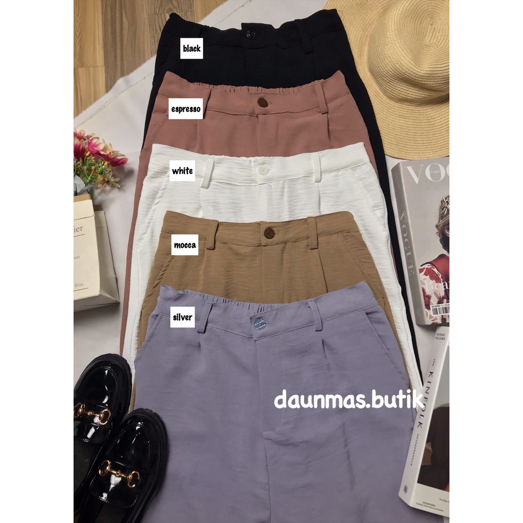 1KG MUAT 4PCS | AUREL KULOT KANCING AIRFLOW HITS OOTD SELEBGRAM DAILY KULOT JUMBO HITS OOTD SELEBGRAM FASHION GROSIR WANITA TERMURAH