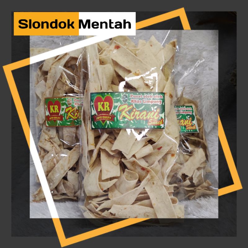 

Kerupuk slondok mentah 500gr siap goreng