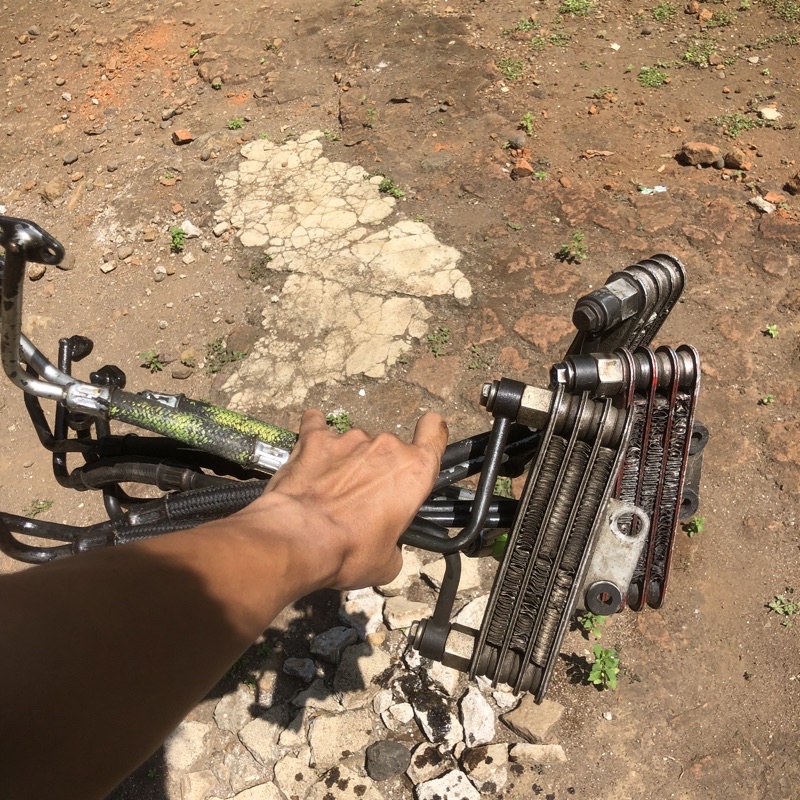 Oil Cooler Satria Fu original copotan