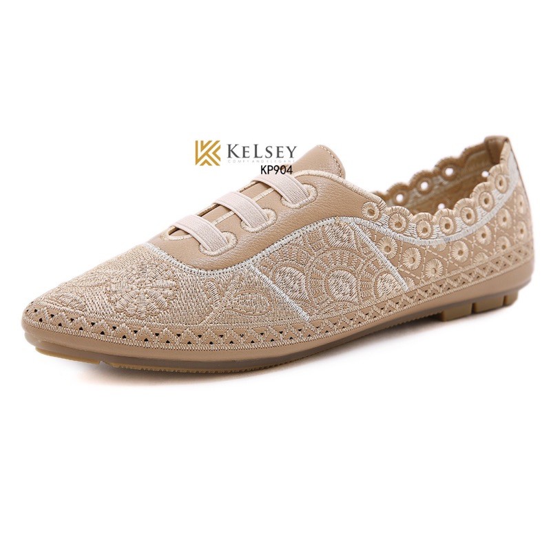 (GRATIS ALAS KAKI) NICOLE SEPATU SLIP ON WANITA KELSEY KP904