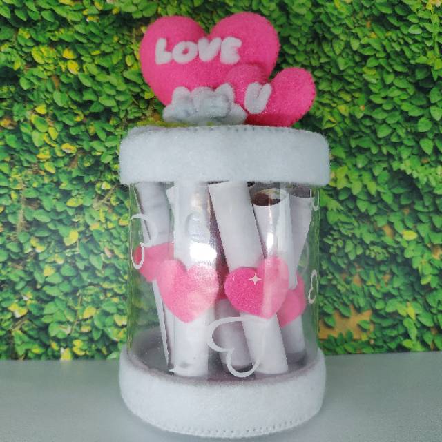 [ORGM] Kado valentine vday mesage box surat cinta