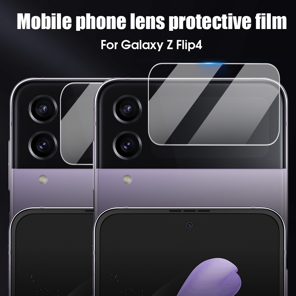 Pelindung Layar Tempered Glass HD Transparan Anti Gores Untuk Samsung Galaxy Z Flip 4