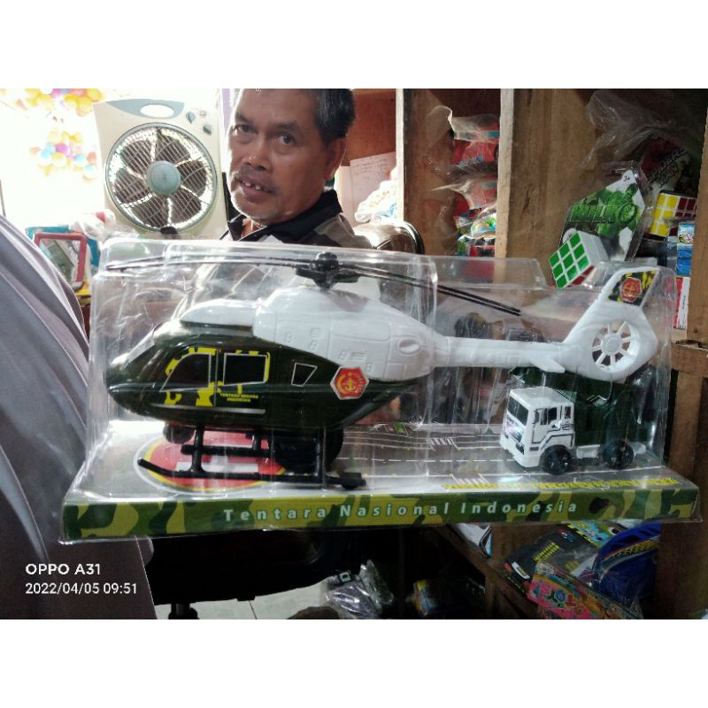 Mainan Anak Pesawat Helikopter besar / mainan mobil set helikopter
