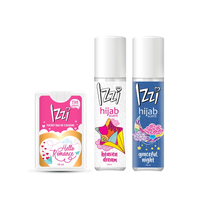 IZZI Hijab Scent Parfum Wanita Series 100ml / Pocket