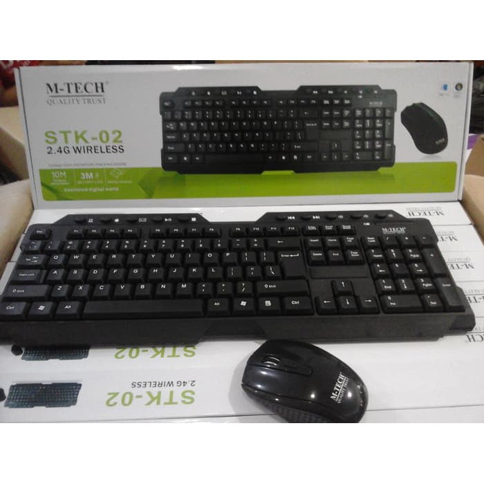 Keyboard dan mouse wireles murah berkualitas