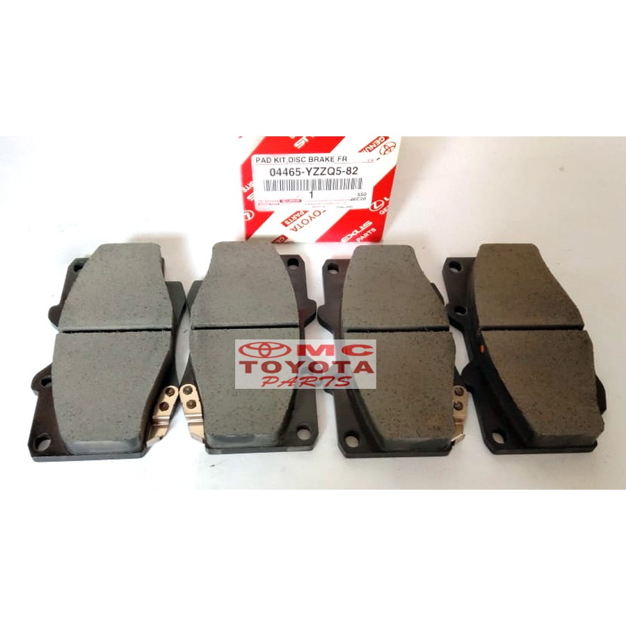 Brake Pad Kampas Rem Depan Fortuner Hilux 04465-YZZQ5-82