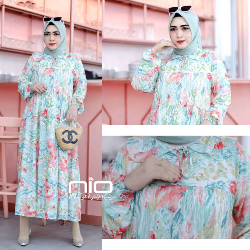Daliya Dress By Nio Performance Matt Rayon Viscose premium