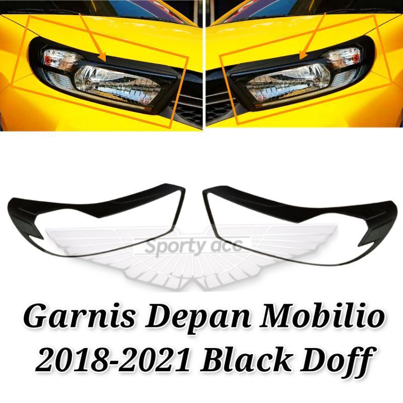 Garnis lampu depan Mobilio 2018-2021