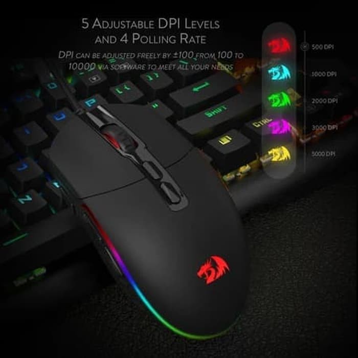 Redragon RGB INVADER - M719-RGB Gaming Mouse-5