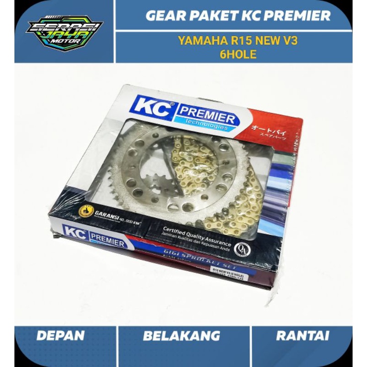 GIR GEAR PAKET YMH R15 NEW V3 6HOLE 428H/48T/15T/128L