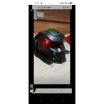 Helm custom predator