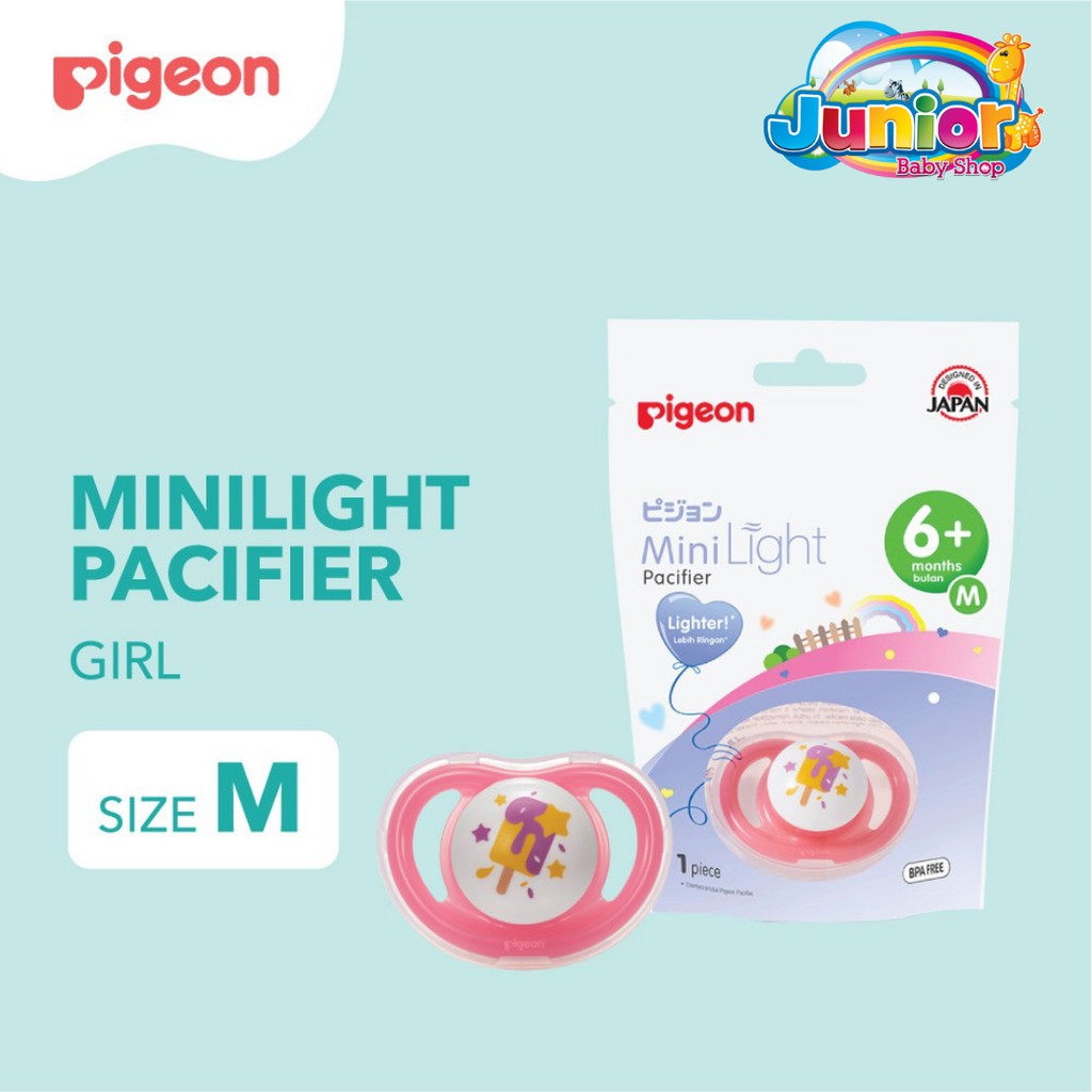 Pigeon MiniLight Pacifier | Empeng Bayi