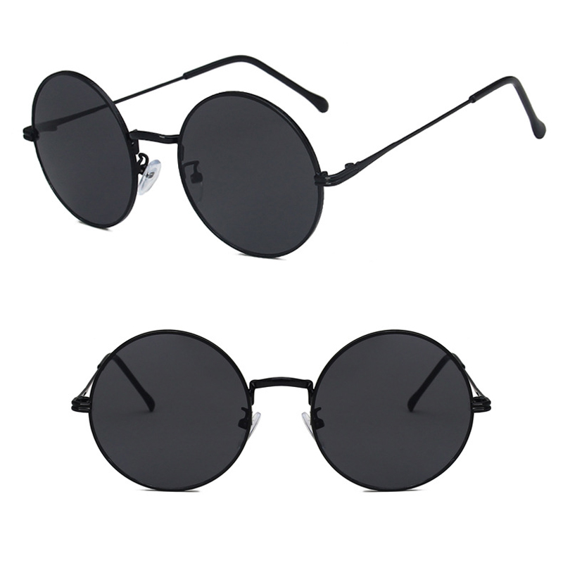 Retro Round Metal Sunglasses For Men and Women