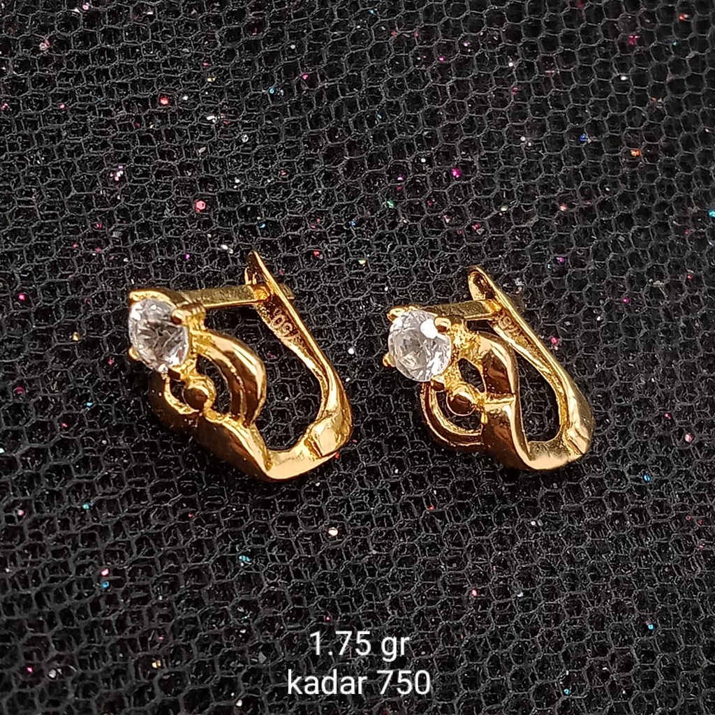 Anting Emas 17K - 1.75 gr Kadar 750 - 517