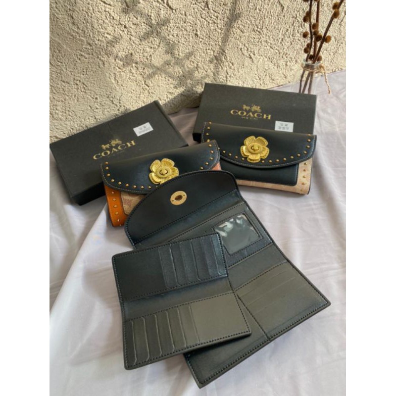 Dompet coach parker / coach parker wallet / dompet murah / dompet import