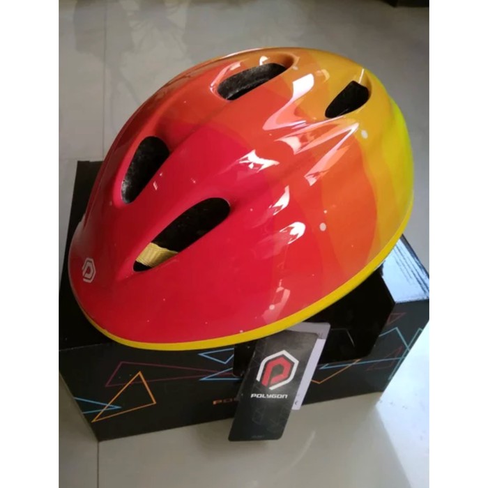 helm sepeda anak POLYGON